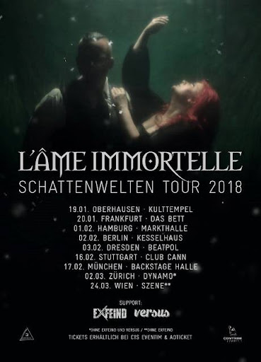 L’Âme Immortelle: Schattenwelten Tour 2018