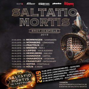 Saltatio Mortis: Brot und Spiele - Tour 2019