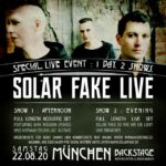 Solar Fake geben an einem Tag zwei Konzerte
