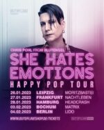 She Hates Emotions – Happy Pop Tour